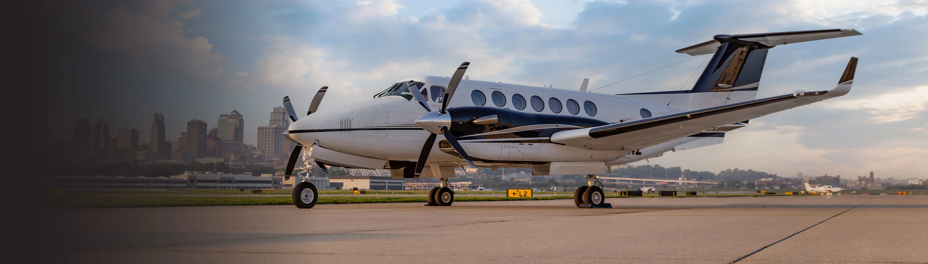 Aircraft on tarmac