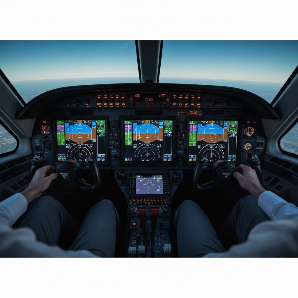 Aviation services cockpit